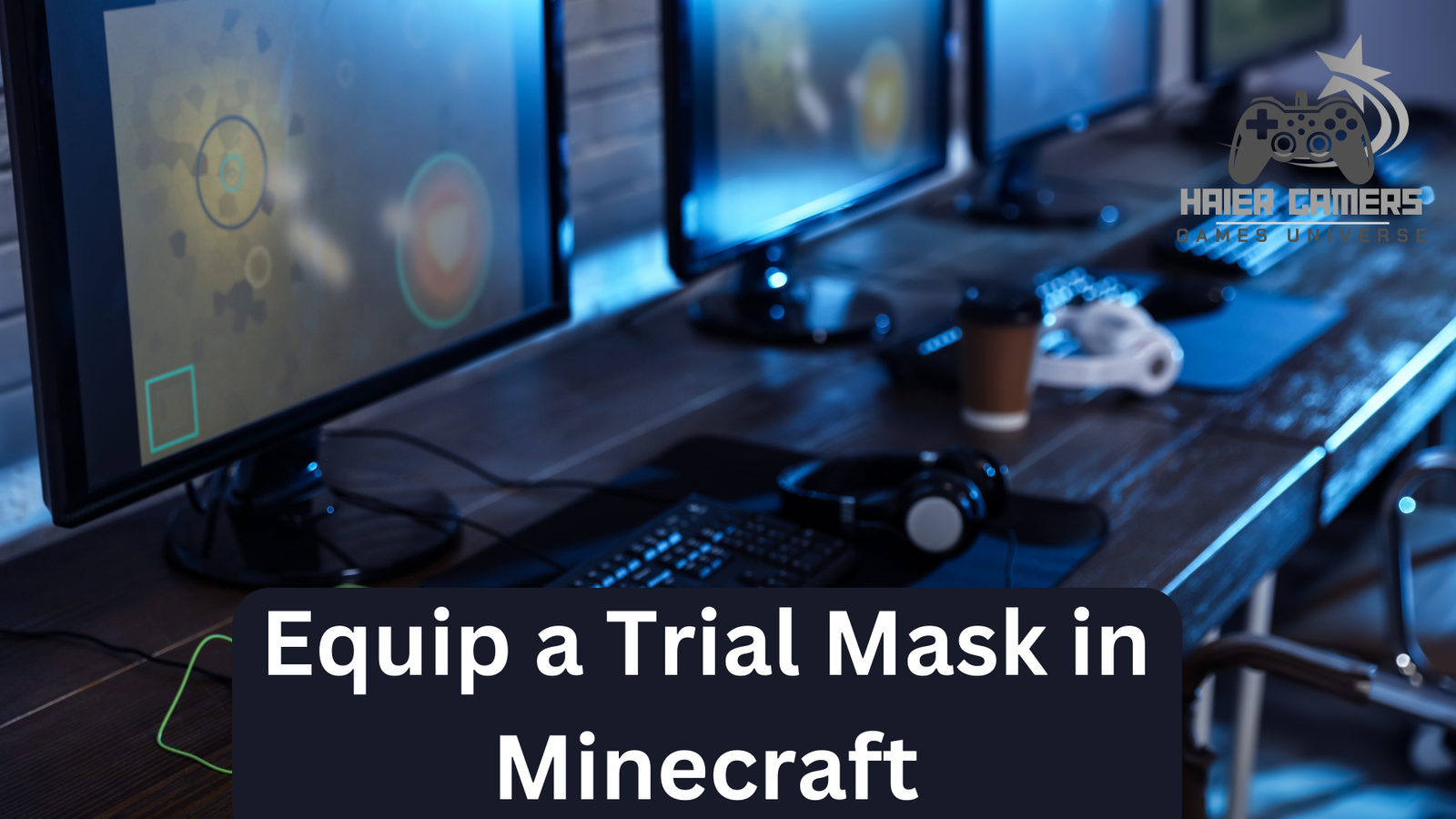 Equip a Trial Mask in Minecraft: