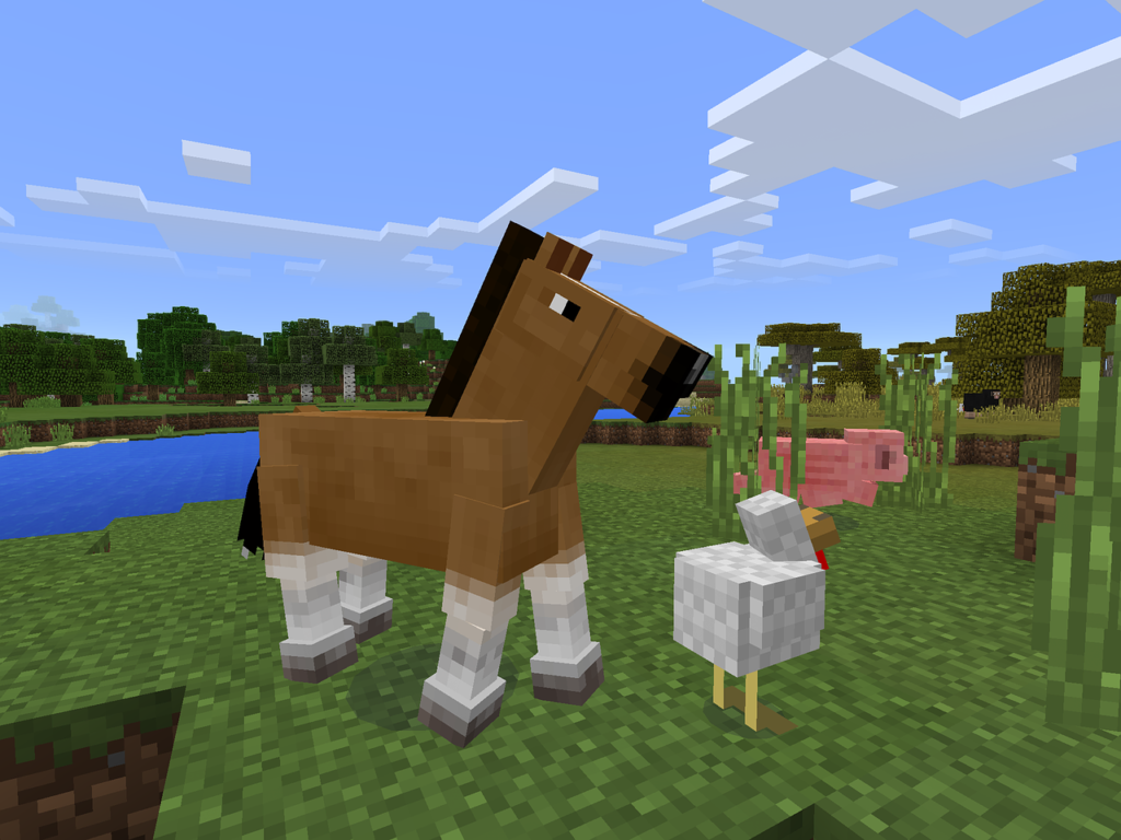 Breed Horses in Minecraft