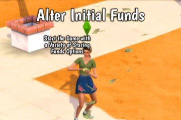 Default Household Funds in Sims 4