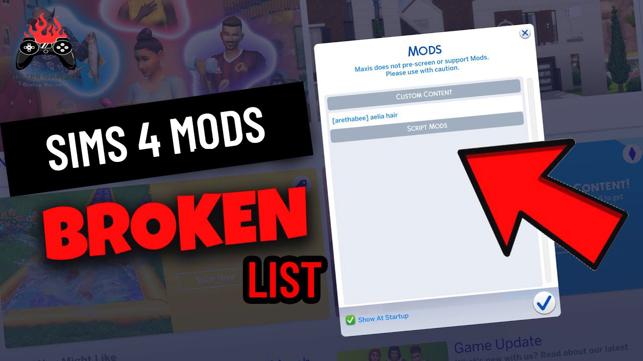 sims 4 broken mods